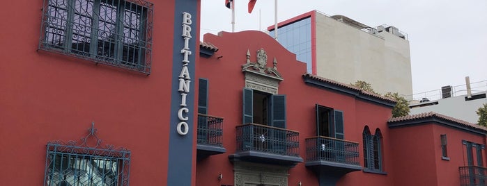 BRITÁNICO - San Isidro is one of BRITÁNICO.