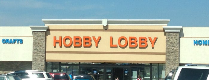 Hobby Lobby is one of Places i like going to.