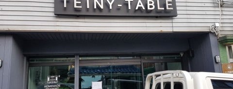 TEINY-TABLE is one of Posti salvati di Jihye.