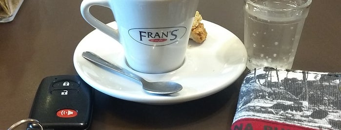 Fran's Café St. Marche is one of Lugares favoritos de Airanzinha.