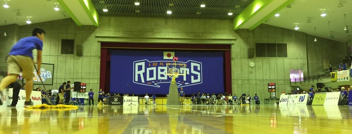 青柳公園市民体育館 is one of B.League Home Arena.