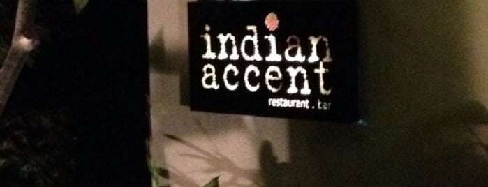 Indian Accent is one of India.