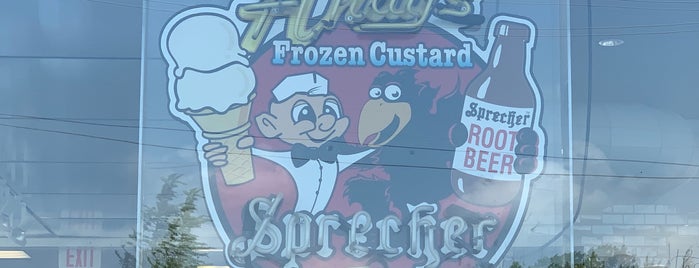 Andy's Frozen Custard is one of Locais curtidos por Lyric.