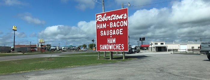 Robertson's Hams is one of I-35 Adventures.