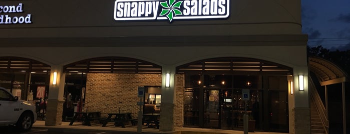 Snappy Salads is one of Houston.