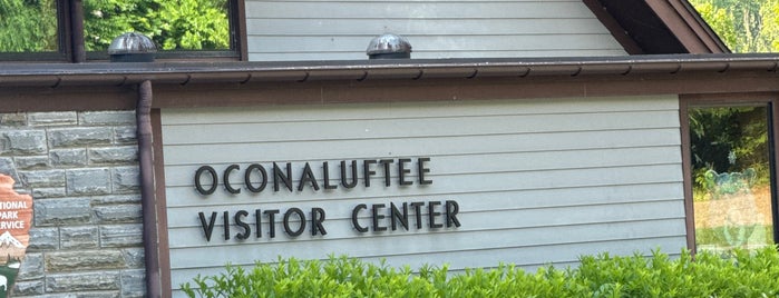Oconaluftee Visitor Center is one of National Park Service.