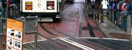Powell Street Cable Car Turnaround is one of I Left My Heart in San Francisco.