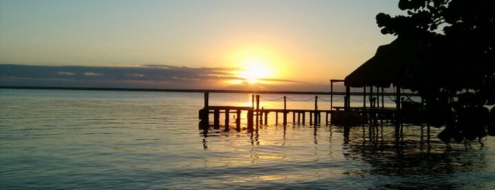 Rancho Encantado, Bacalar is one of Laura : понравившиеся места.