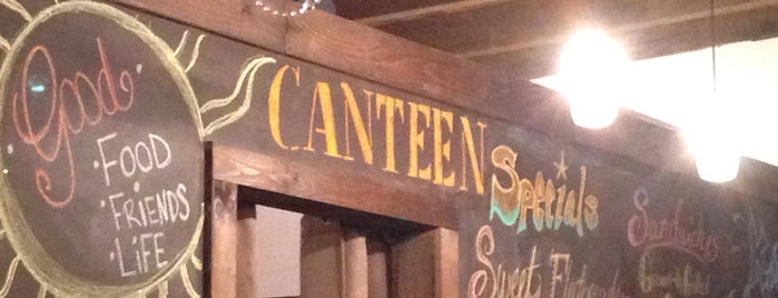 canteen is one of Lieux qui ont plu à Greg.