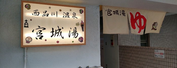 天然温泉 宮城湯 is one of Locais salvos de Dokarefu.