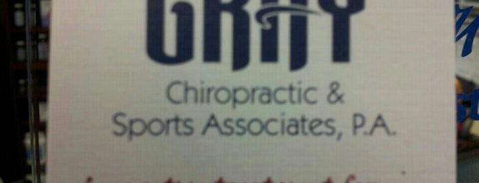 Gray Chiropractic & Sports Associates is one of Lugares favoritos de Emily.