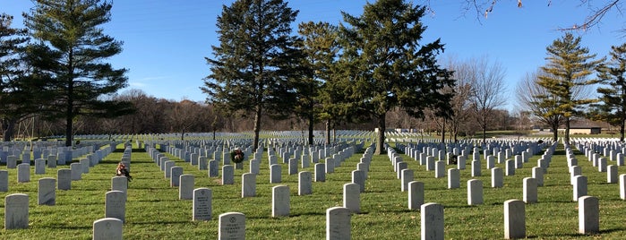Rock Island National Cemetery is one of Davenport, IA-Moline, IL (Quad Cities).