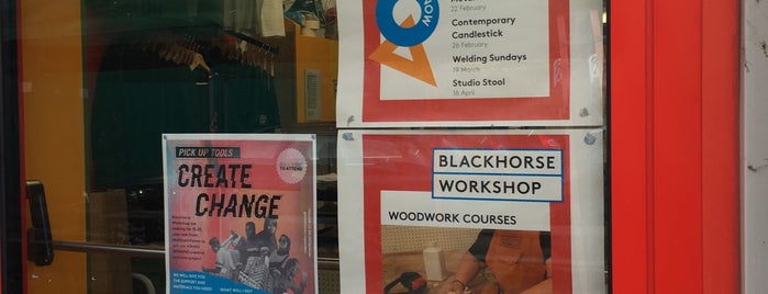 Blackhorse Workshop Cafe is one of London.