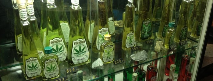 Absinth Shop is one of Prague.