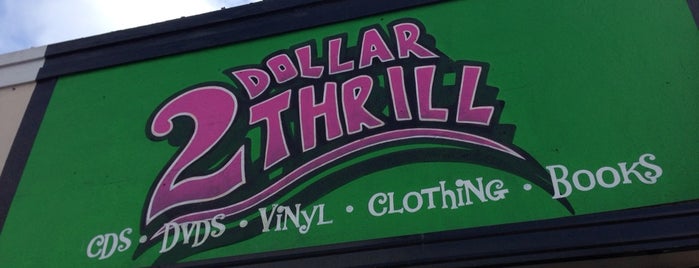 Two Dollar Thrill is one of Visited Record Shops.