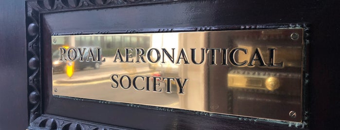 Royal Aeronautical Society is one of All-time favorites in United Kingdom.