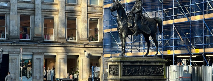 Wellington Statue is one of Glasgow.