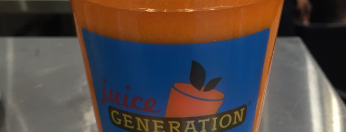 Juice Generation is one of Juice Bars NY.