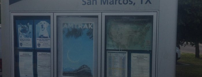 Train is one of San Marcos.