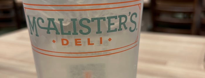McAlister's Deli is one of SDK LIST.