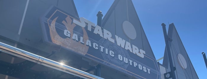 Star Wars Galactic Outpost is one of Disney Springs.