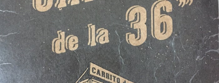 El Carrito de la 36 is one of Lieux qui ont plu à Marito.