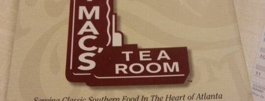 Mary Mac's Tea Room is one of Atlanta.