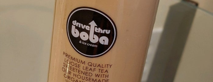 Drive Thru Boba Cafe is one of The 11 Best Places for Matcha in Bellevue.