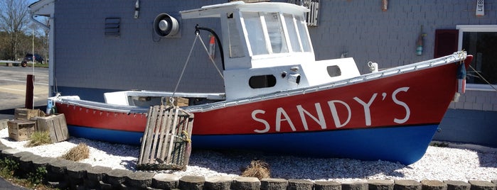 Sandy's Seafood Restaurant is one of Mass.
