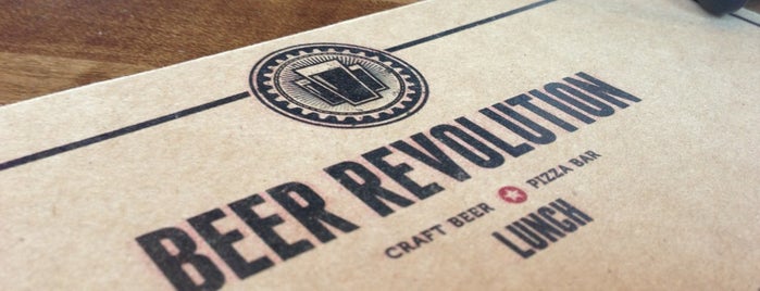 Beer Revolution Craft Beer and Pizza Bar is one of Posti che sono piaciuti a Natalie.