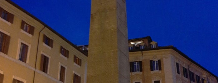 Obelisco di Monte Citorio is one of Kさんのお気に入りスポット.