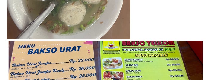 Bakso Telkom is one of tempat makan mantap.