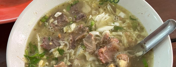 Soto Daging Sapi Pak Ngadiran is one of Favorite Food.