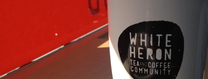 White Heron Tea & Coffee Community is one of Portsmouth, NH / Food & Coffee.