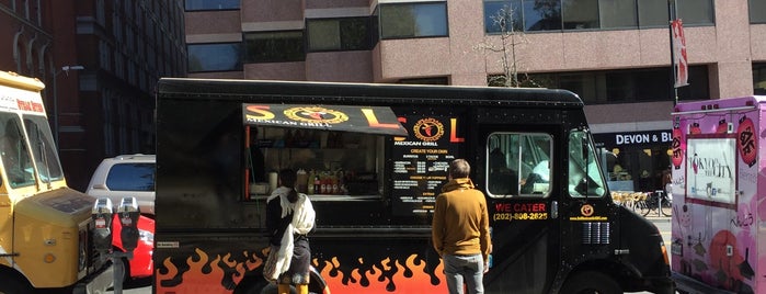 Sol Mexican Grill is one of dc foodtrucks.