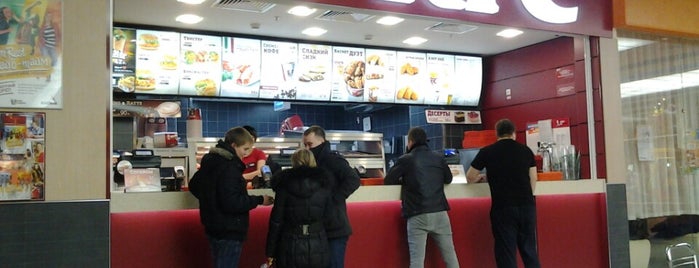 KFC is one of Aleksandra : понравившиеся места.