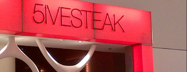 5IVE STEAK is one of Hideo’s Liked Places.