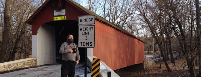 Knecht's Covered Bridge is one of Weird Pennsylvania.