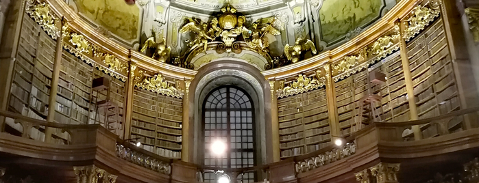 Prunksaal der Nationalbibliothek is one of Wien.