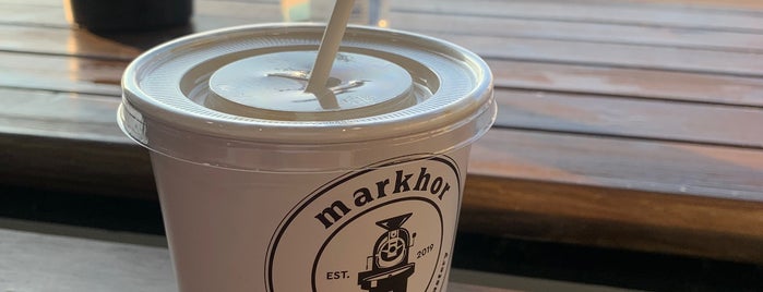 Markhor Coffee is one of Lieux sauvegardés par mariza.