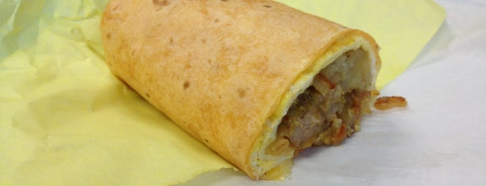 Athenian Burgers is one of FiveThirtyEight's Best Burrito contenders.