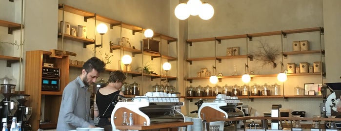 Sightglass Coffee is one of SF for friends.