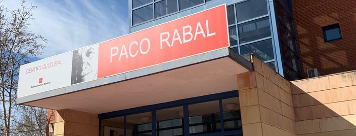 Centro Cultural Paco Rabal is one of Madrid.