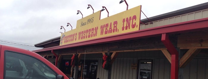 Prestons Western Wear, Inc. is one of Attractions.