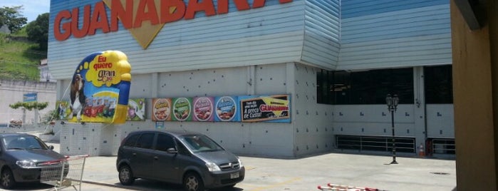 Supermercados Guanabara is one of Alex : понравившиеся места.
