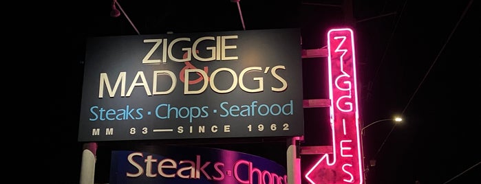 Ziggie & Mad Dog's is one of The Keys.