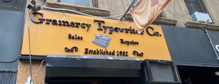 Gramercy Typewriter Co. is one of Нью-Йорк 3.