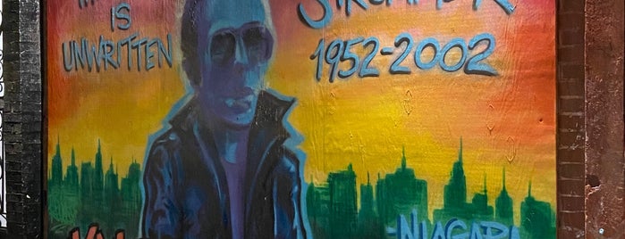Joe Strummer Mural is one of Music related.