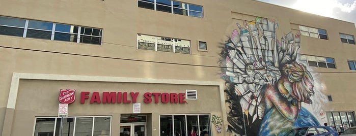 The Salvation Army Family Store and Donation Center is one of thrift stores.