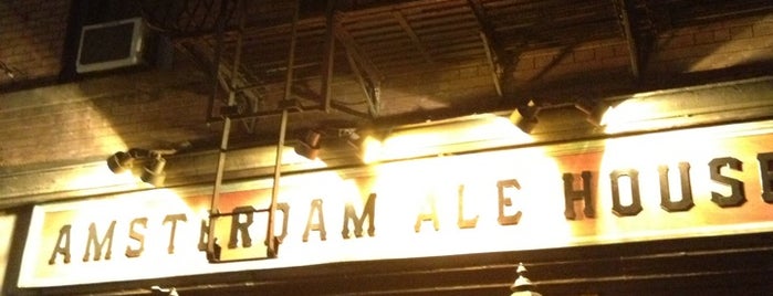 Amsterdam Ale House is one of NYC +.